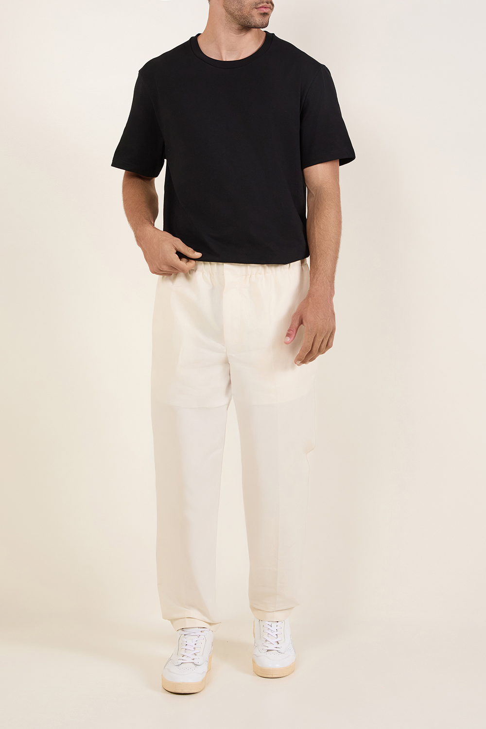 חולצת טי עם לוגו פאץ'